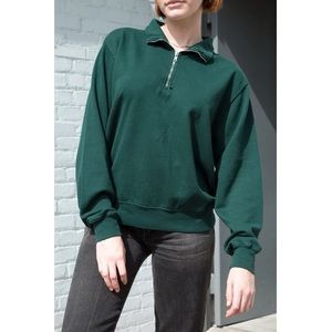 Brandy Melville Quarter-Zip Pullover